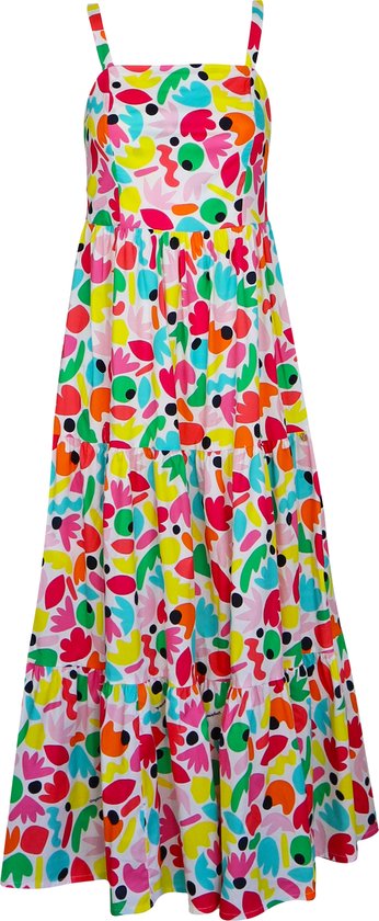 Verysimple • kleurrijke maxi jurk • maat XS (IT40)