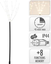 Oneiro’s luxe Tuinsteker - 5 stuks - 225 micro LED - kerst – kerstverlichting- feestdagen - winter - verlichting - binnen - buiten – sfeer