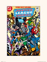 DC COMICS JUSTICE LEAGUE AMERICA 212 - Art Print 30x40 cm