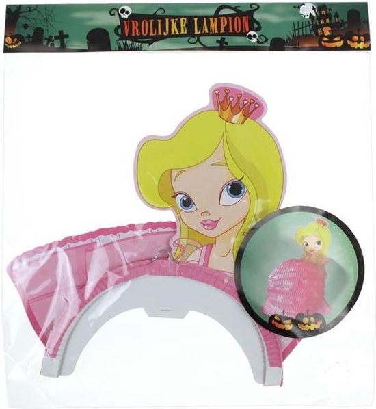 retail services halloween lampion elsa 22X22 cm rond van retail services — afbeelding 3