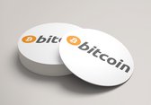 Bitcoin onderzetter| Fotofabriek BTC bierviltjes| Bitcoin bierviltjes |Crypto bierviltjes set van 20 stuks| Bitcoin cadeau| Crypto cadeau