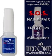 Herome Herome SOS Nail Repair -Repareer eenvoudig Gescheurde Ingescheurde Nagels - Nagellijm met Vijl - 10ml.