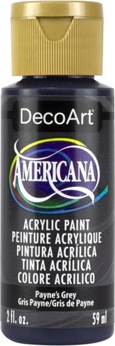 Americana Acrylics 59ml, Payne’s Grey