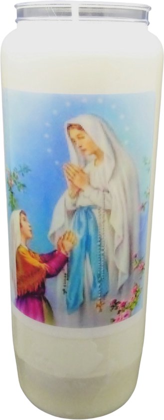 Bougie de neuvaine Sainte Femme 004 - Brûleur 9 jours (5 pièces)