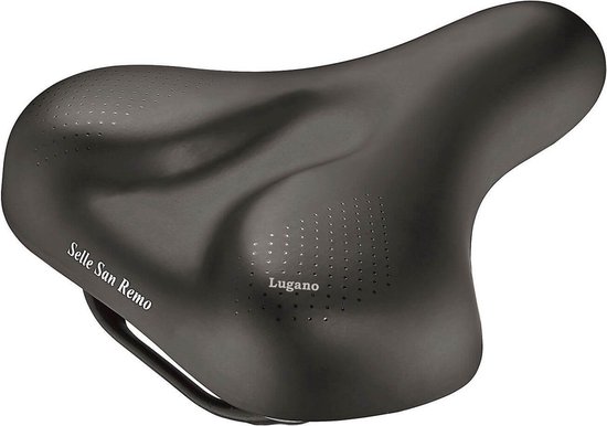 Selle San Remo zadel Lugano uni zwart