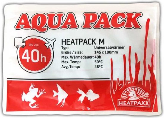 HeatPaxx 40h HeatPack Warmtepakket - Warmtekussen voor verzending - Levende planten en...