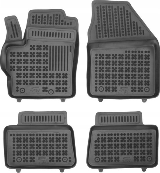 Floormats, stof en rubber voor een Toyota Yaris - Car Mats King