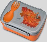 Wisdom N'ice Box, Lunch box avec pack réfrigérant - Fire (orange)