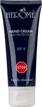 Herome Handcreme Hand Cream Daily Protection STOP - Huidherstel en Bescherming door Anti-bacteriele werking - UV-A en UV-B SPF8 - 200ml.