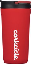Corkcicle KIDS CUP - 355ml - Gloss Cardinal - Rood - Drievoudig geïsoleerd roestvrij stalen beker - houdt 18 uur koud – BPA vrij - RVS - 2812GCR