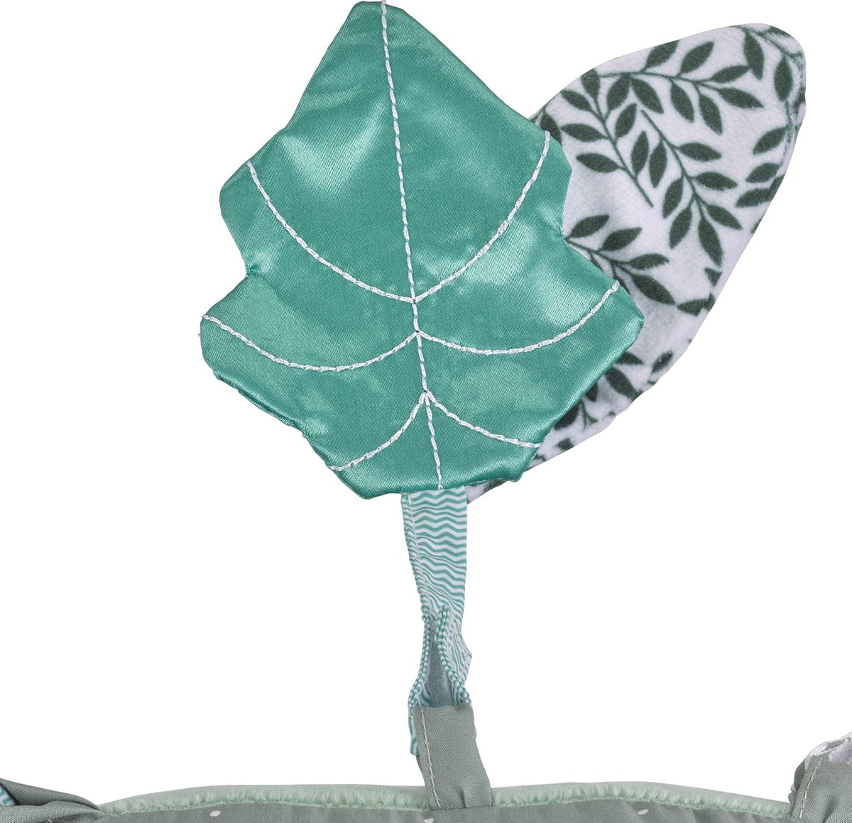 Sophie de giraf Cosy Play Speelkussen - Tummy time - Activiteitenkussen - Baby speelgoed - Kraamcadeau - Babyshower cadeau - Vanaf 0 maanden - 45 x 13 x 35 cm - Groen/Geel/Wit — afbeelding 14