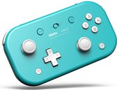 Bol.com 8Bitdo Lite 2 Turkoois Bluetooth/USB Gamepad Analoog/digitaal Android Nintendo Switch Nintendo Switch Lite aanbieding