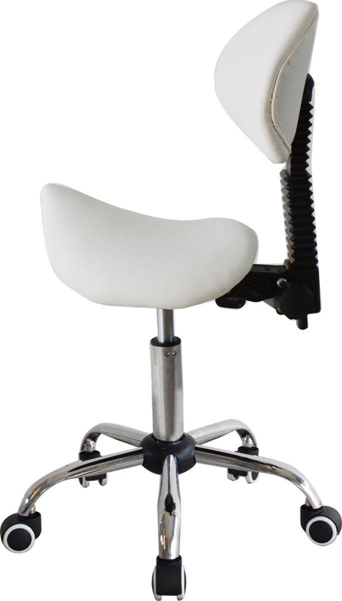 Zadelkruk ergonomisch - kapperskruk - tabouret - hoogte - afbeelding 3