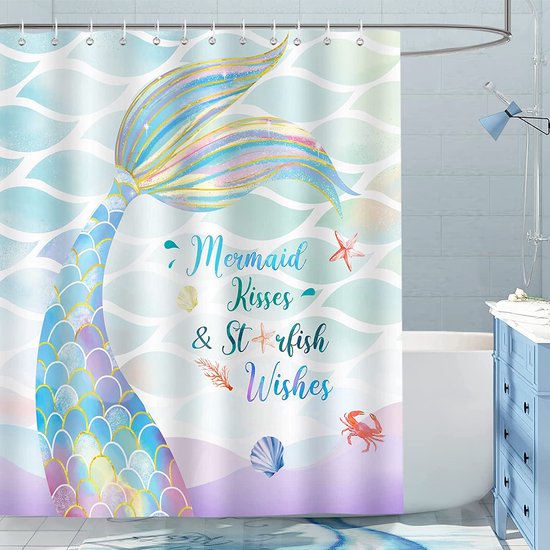 Douche gordijn douchegordijn premium kwaliteit luxe douche