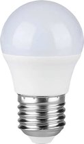 Lampe LED E27 - 4,5 Watt - 6500K - Remplace 40 Watt - G45