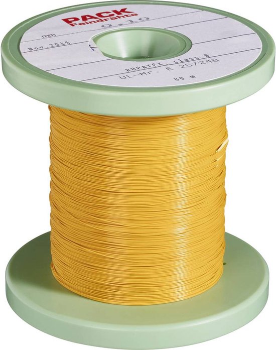 Kit Fil De Cuivre Laqué RRRST - 3 Diamètres (0.6mm, 0.8mm, 1mm) - Longueur Totale 37m - Pour Bobinage