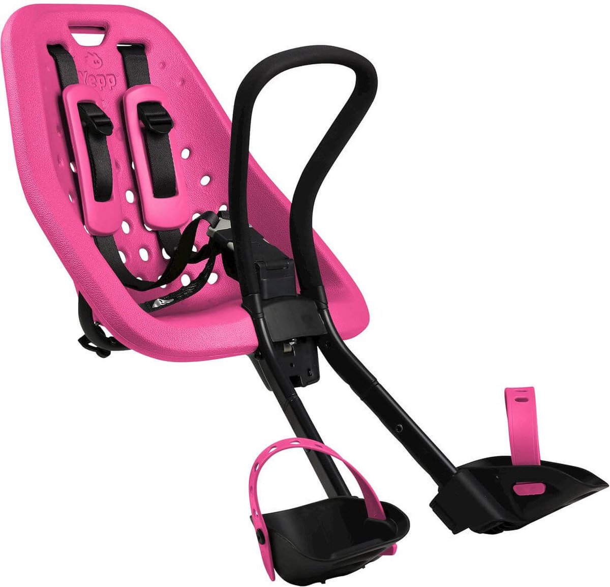 Yepp Mini Fietsstoeltje Voor - Stuur - Pink - Yepp