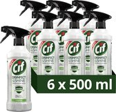 Bol.com Cif Disinfect & Shine Original Desinfectie Spray - 6 x 500 ml - Voordeelverpakking aanbieding