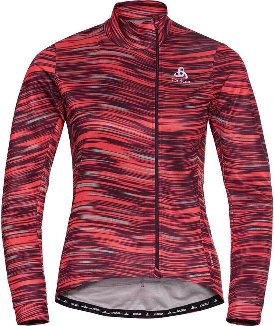 Odlo Mid layer full zip Zeroweight Ceramiwarm Fietsjack - Vrouwen