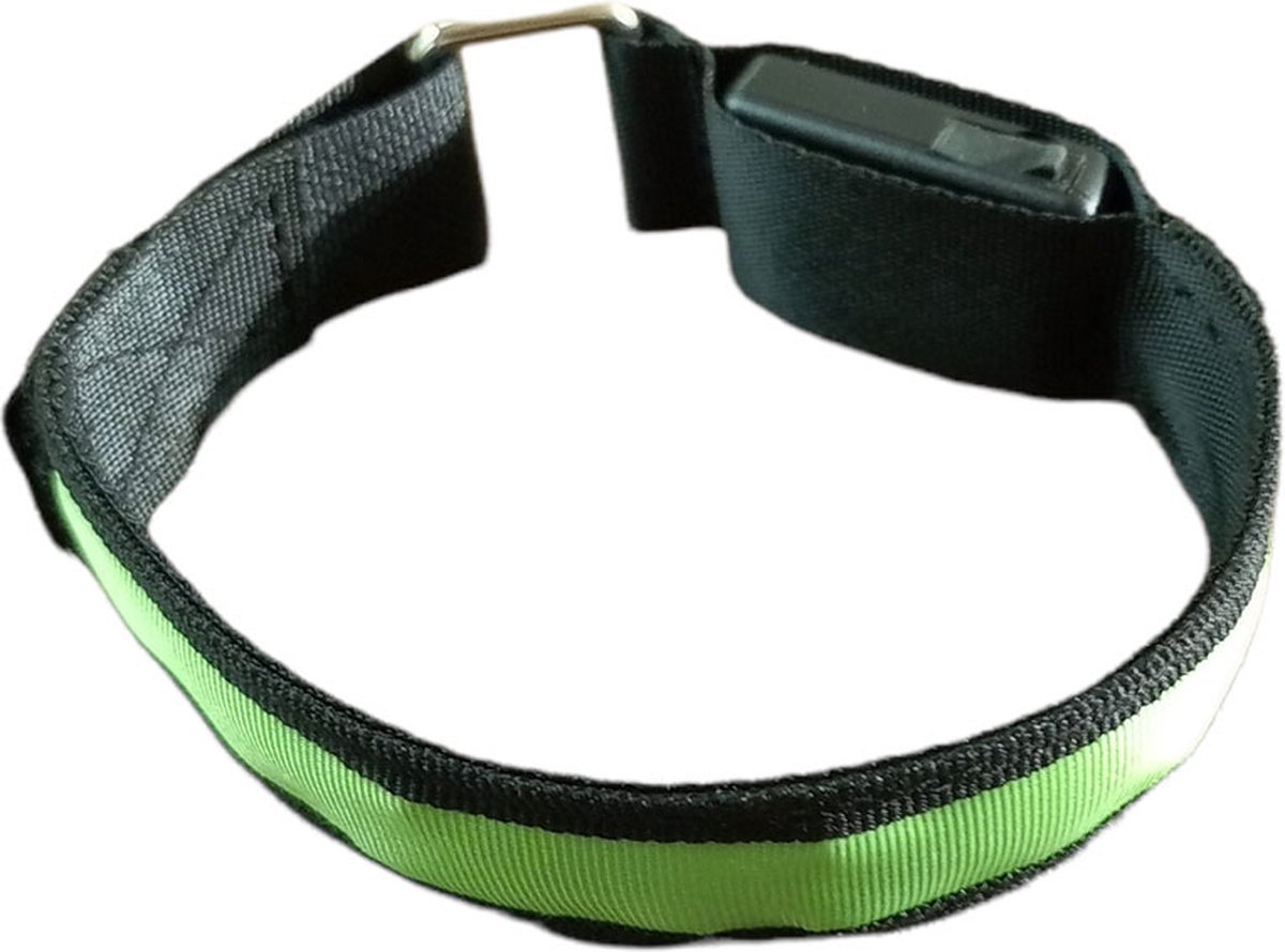 Moses Verlag LED armband - hardlooparmband - duurzaam opladen met USB - geen batterijen