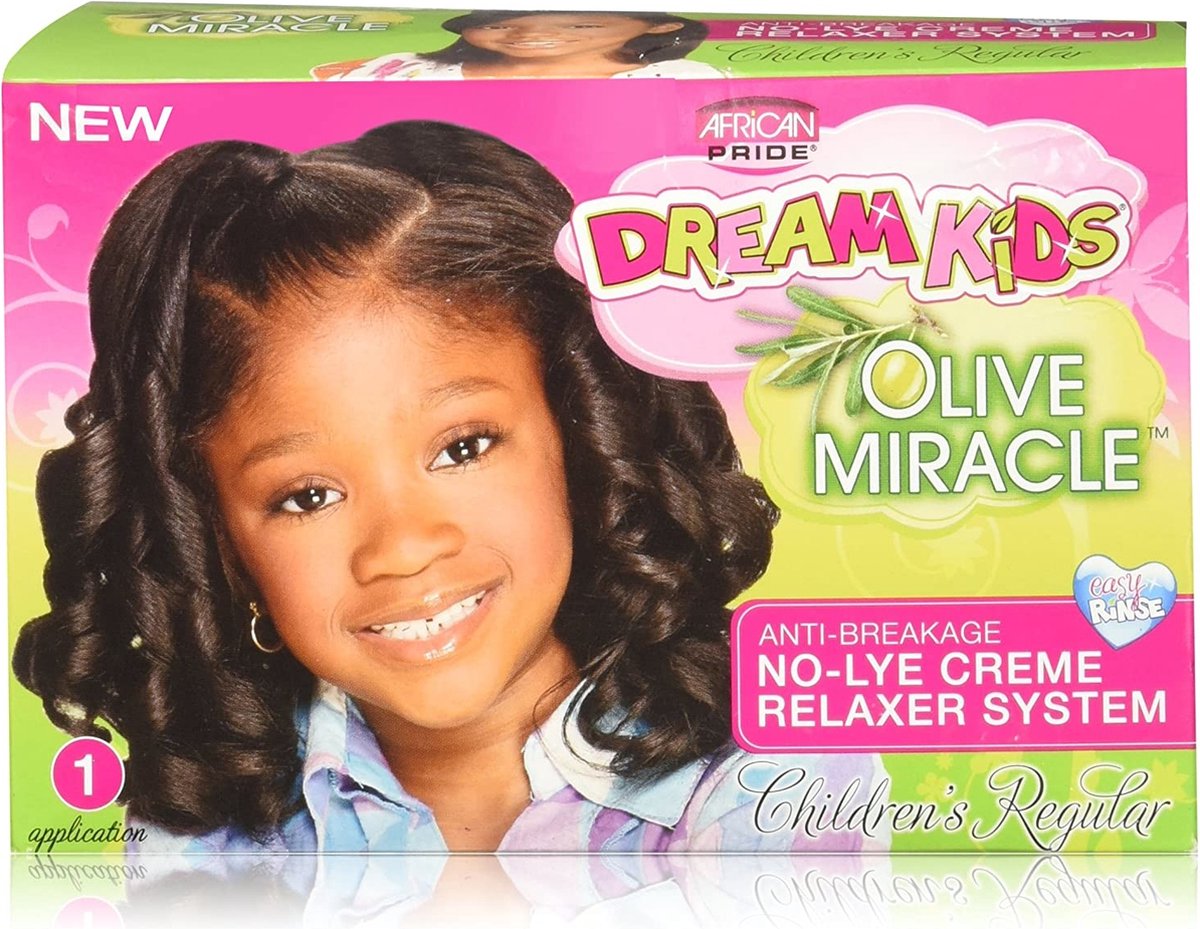 African Pride Dream Kids Olive Miracle Relaxer