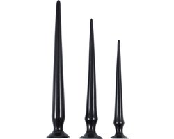 3 Lange Lusty Ass Spike Dildo's in 1 Verpakking - Anaal Pluggen - Anaal Dildo - Lange Anal Plugs - Lange Anal Dildo's
