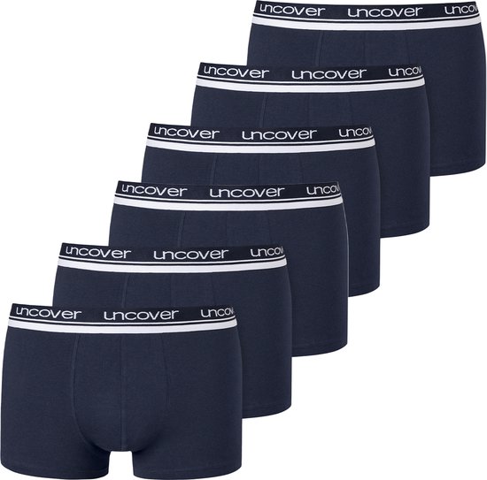 uncover by Schiesser Heren retro short / pant 6 pack Basic