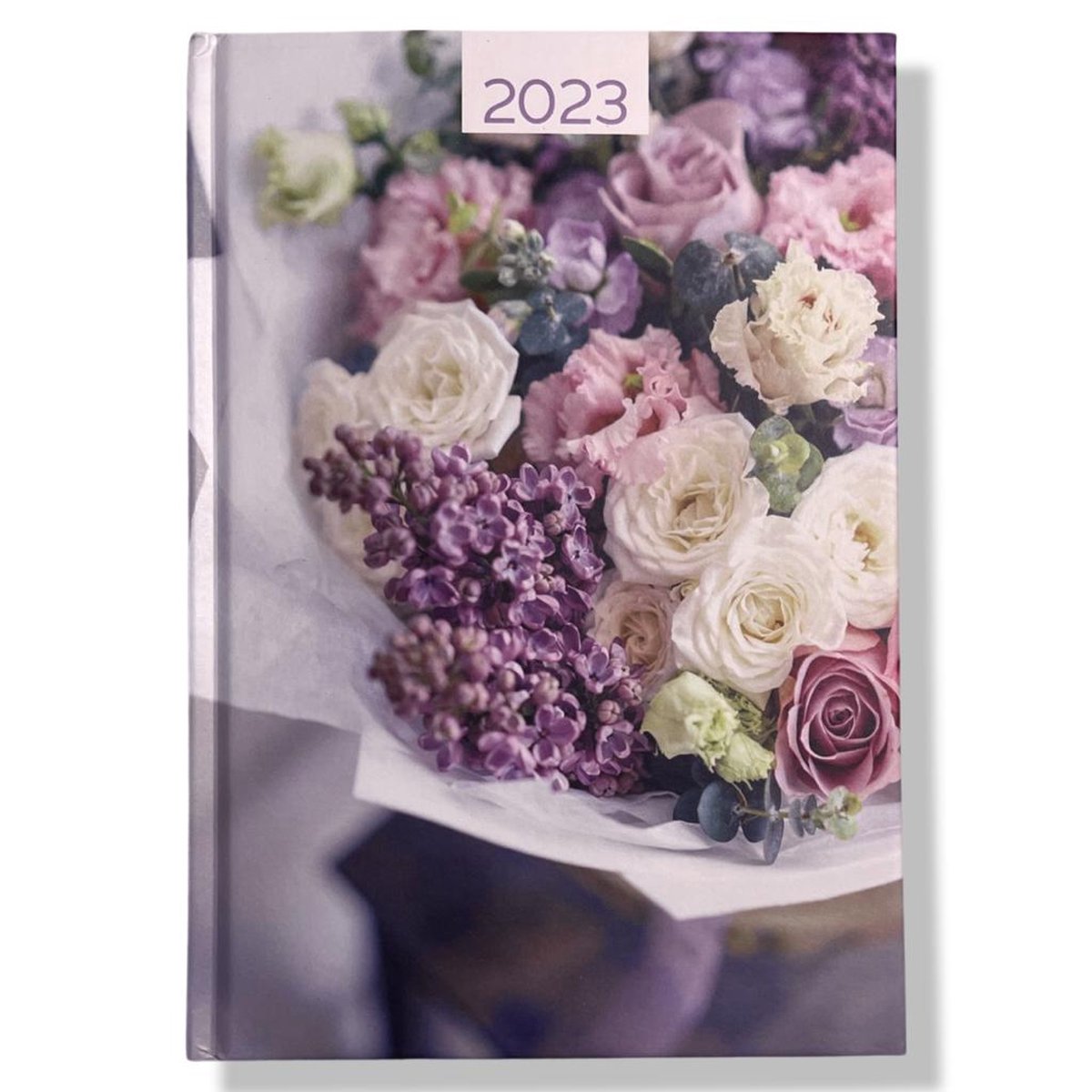 Hardcover Agenda 2023 - Boeket Bloemen - A5 15x21cm - 1w/2p