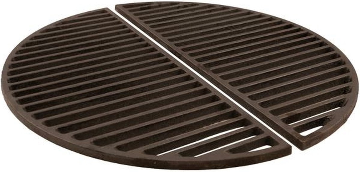 Barbecook Kamal 53 set de 2 grilles demi-lune en fonte