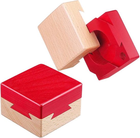 Boîte de puzzle secrète en bois - Boîte de rangement mystérieuse - Jeu  d'intelligence
