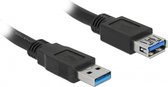 DeLOCK 85055 câble USB 1,5 m USB 3.2 Gen 1 (3.1 Gen 1) USB A Noir