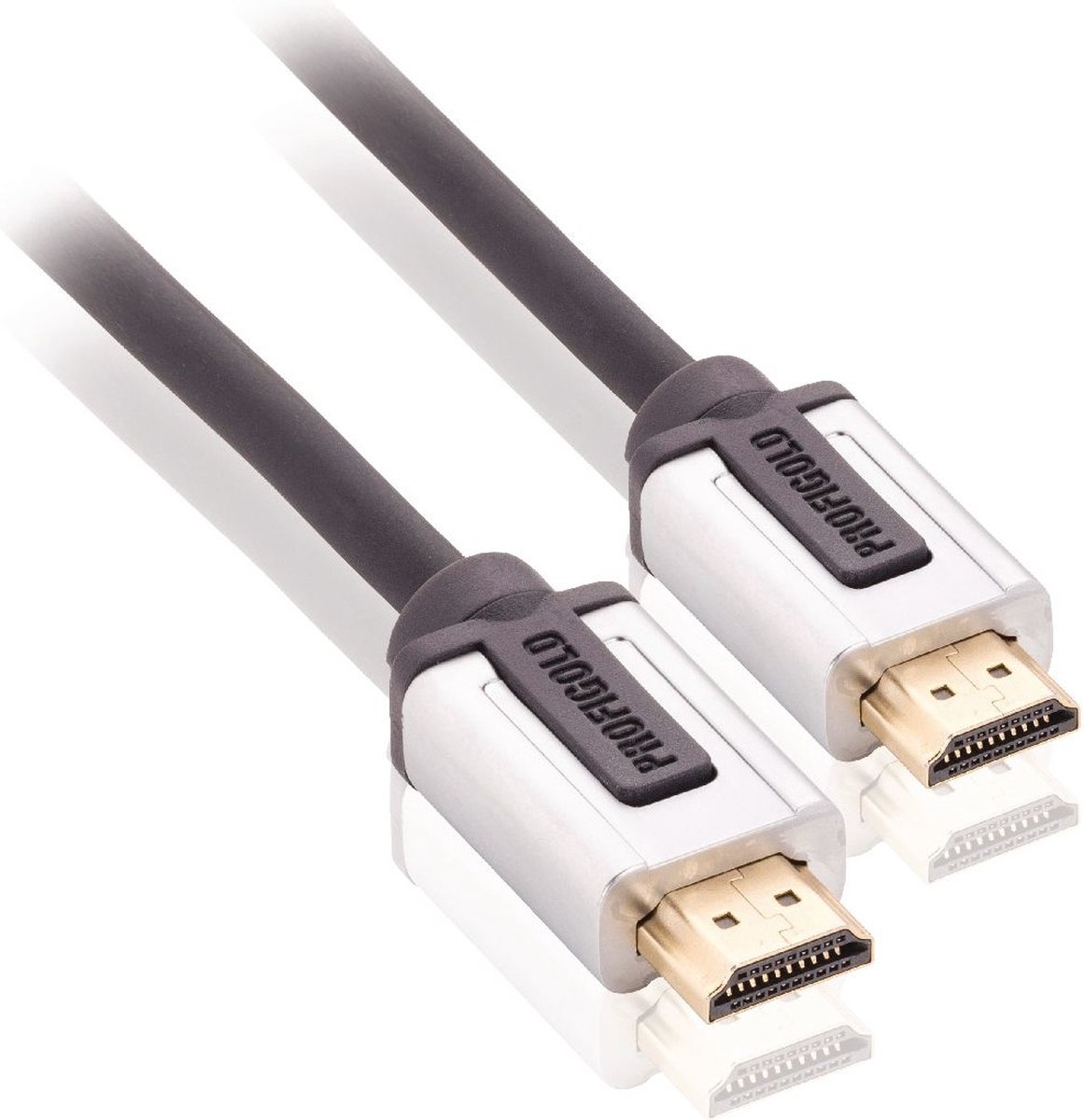 High Speed HDMI kabel met Ethernet HDMI-Connector - HDMI-Connector 1.00 m Zwart