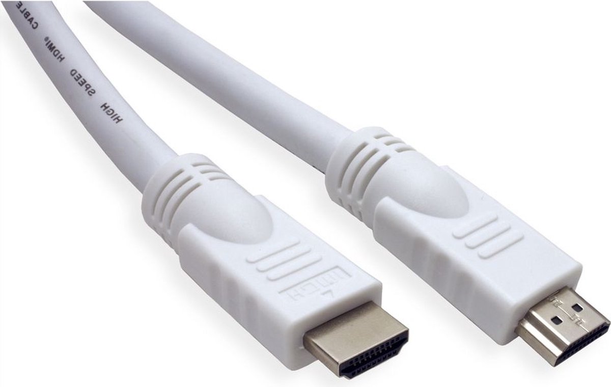 HDMI kabel - versie 1.4 (4K 30Hz) - CCS aders / wit - 3 meter