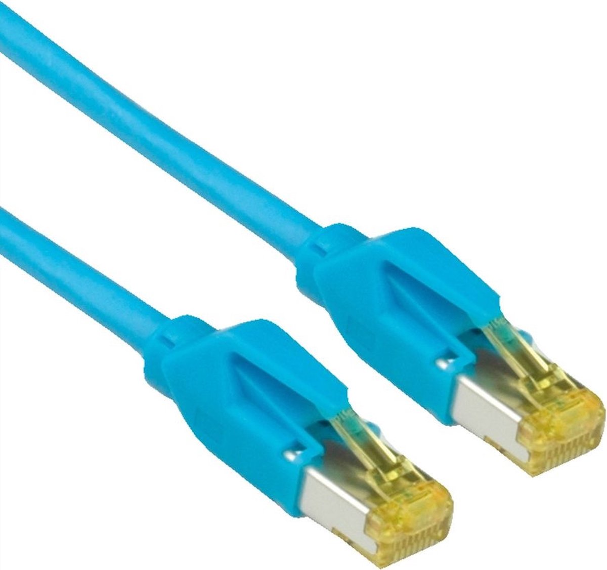 Draka UC900 premium S/FTP CAT6a 10 Gigabit netwerkkabel / blauw - 1 meter