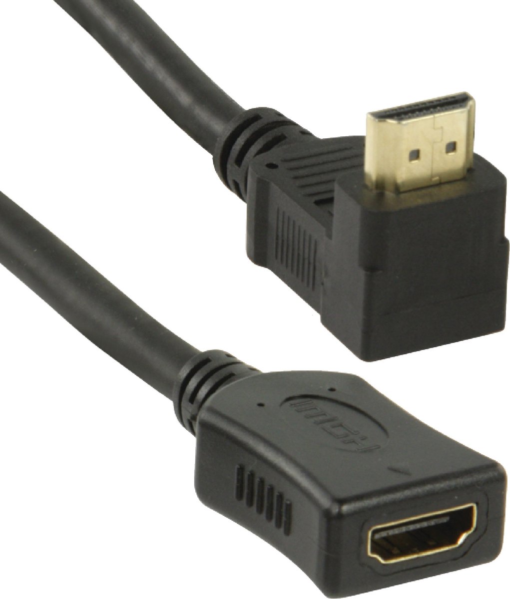 HDMI adapter - 90° haaks naar boven - versie 1.4 (4K 30Hz) - 0,15 meter