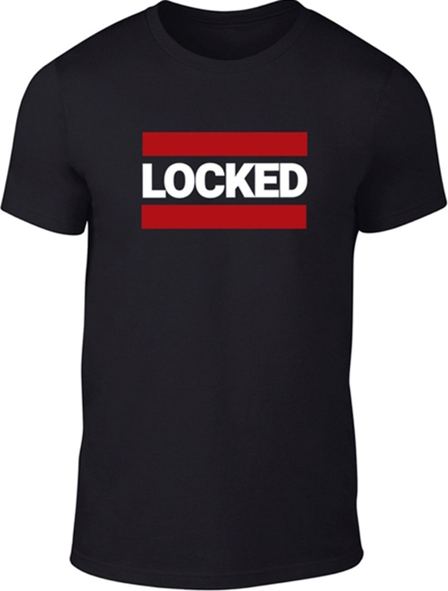 Sk8erboy LOCKED T-Shirt - zwart - small - MisterB