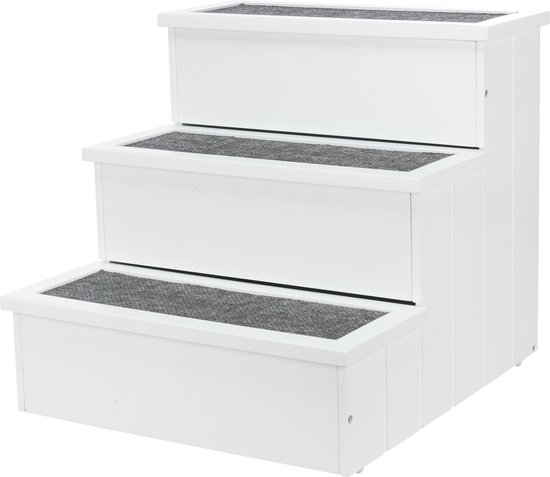 Trixie - Huisdiertrap - MDF - Wit - 40X45X38 cm
