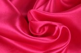15 meter chiffon stof - Neon roze - 100% polyester
