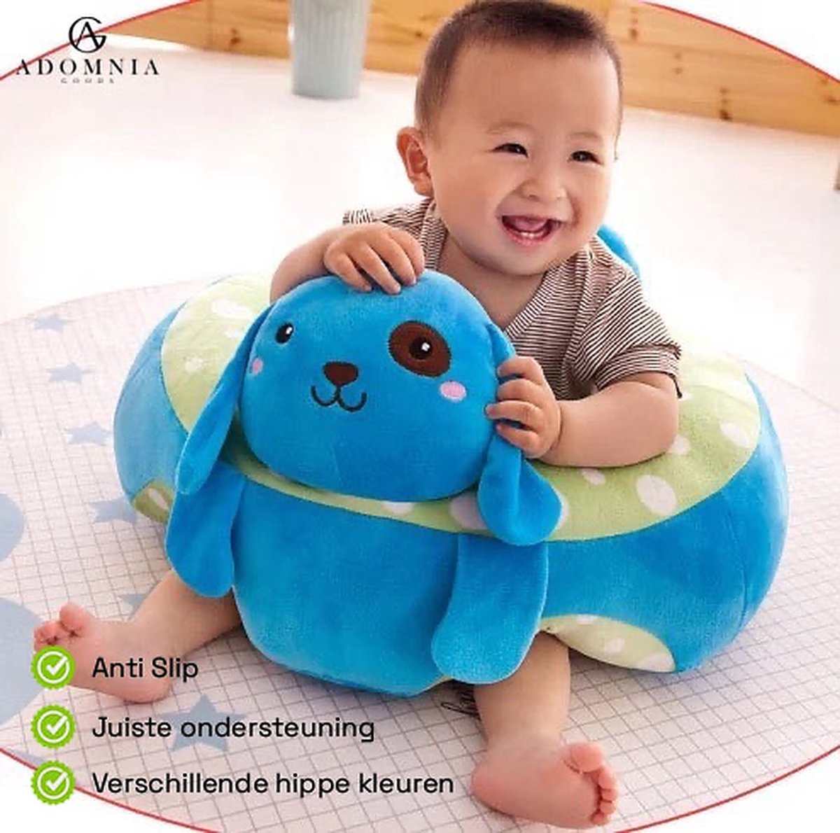 AdomniaGoods Baby zitkussen Baby zitstoel Baby zitje Baby sofa