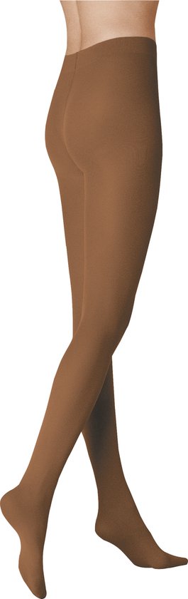 Mannequin portant un collant marron Kunert Velvet 40.