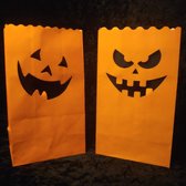 Bowling Luidspreker kanaal Halloween Candlebags | 10 stuks | 2 designs in 1 verpakking 5 van ieder |  Halloween... | bol.com
