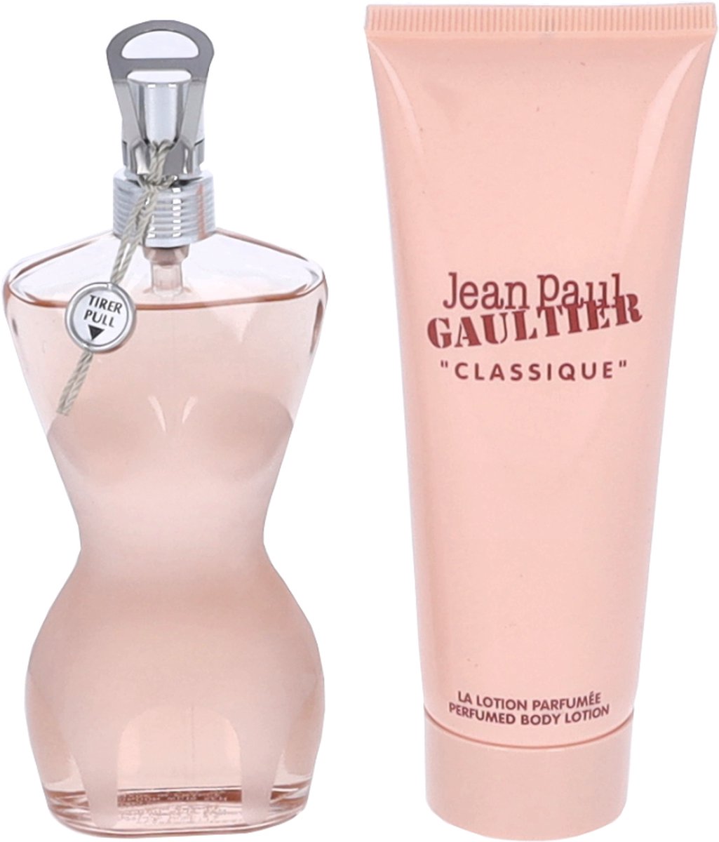 Jean Paul Gaultier Classique Gift Set - 50 ml eau de toilette spray + 75 ml  bodylotion... | bol.com