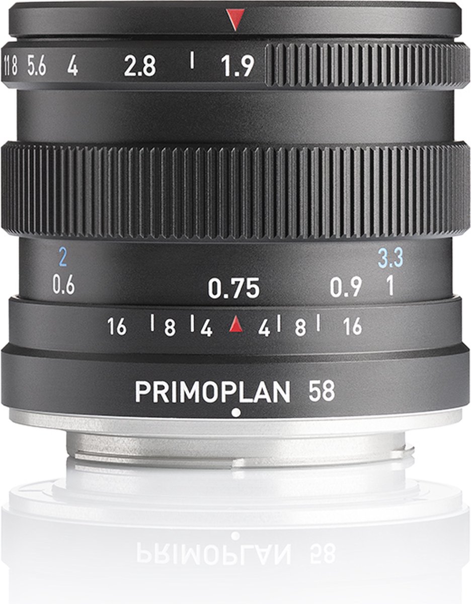 Meyer Optik Görlitz - Cameralens - Primoplan 58mm F1.9 II voor Nikon Z-vatting, zwart