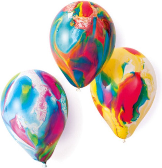 Marmer ballonnen | Verjaardag