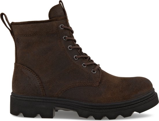 Ecco Grainer heren veterboot - Bruin - Maat 46