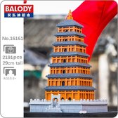 Balody Da-Yan Toren - Nanoblocks / miniblocks - Bouwset / 3D puzzel - 2191 bouwsteentjes - Balody 16161