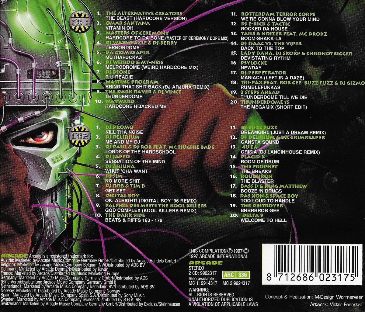 洋楽 THUNDERDOME XXI The Galactic yberdeth CD 洋楽 THUNDERDOME XXI The Galactic yberdeth CD Thunderdome XVI (The