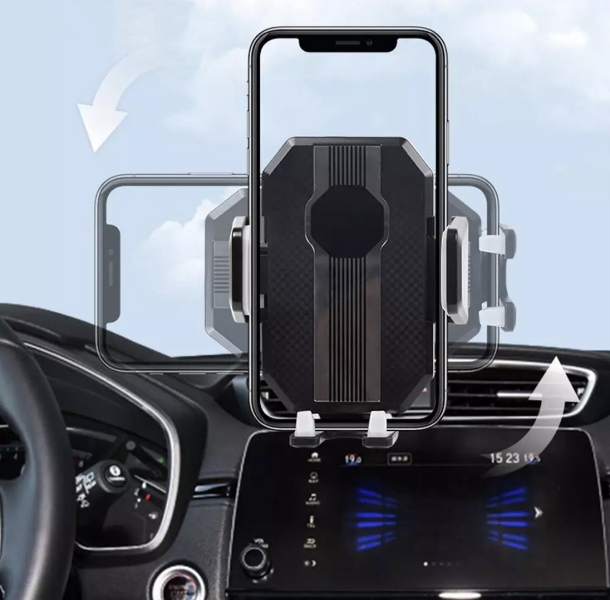 Vacuüm Magnetische Telefoon Houder - Car Holder - Zuignap Telefoonhouder Voor Auto