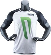 Super Pro Combat Gear T-Shirt DryGear No Mercy Zwart/Vert/ Argent Petit