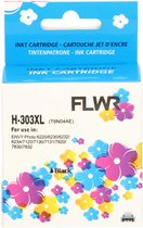 FLWR - Inktcartridge / 303XL / Zwart - Geschikt voor HP